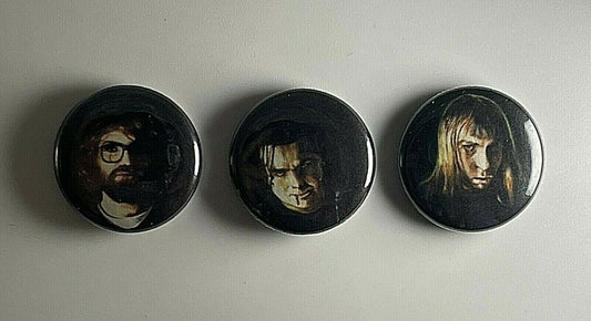 Melvins 1" 3 Button Set M004B Badge Pin Lot