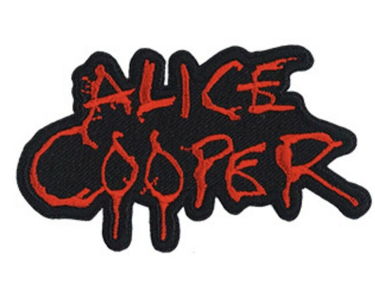 Alice Cooper Logo Embroidered Patch A092P