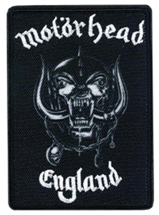 Motorhead England Embroidered Patch M096P Ramones Black Flag