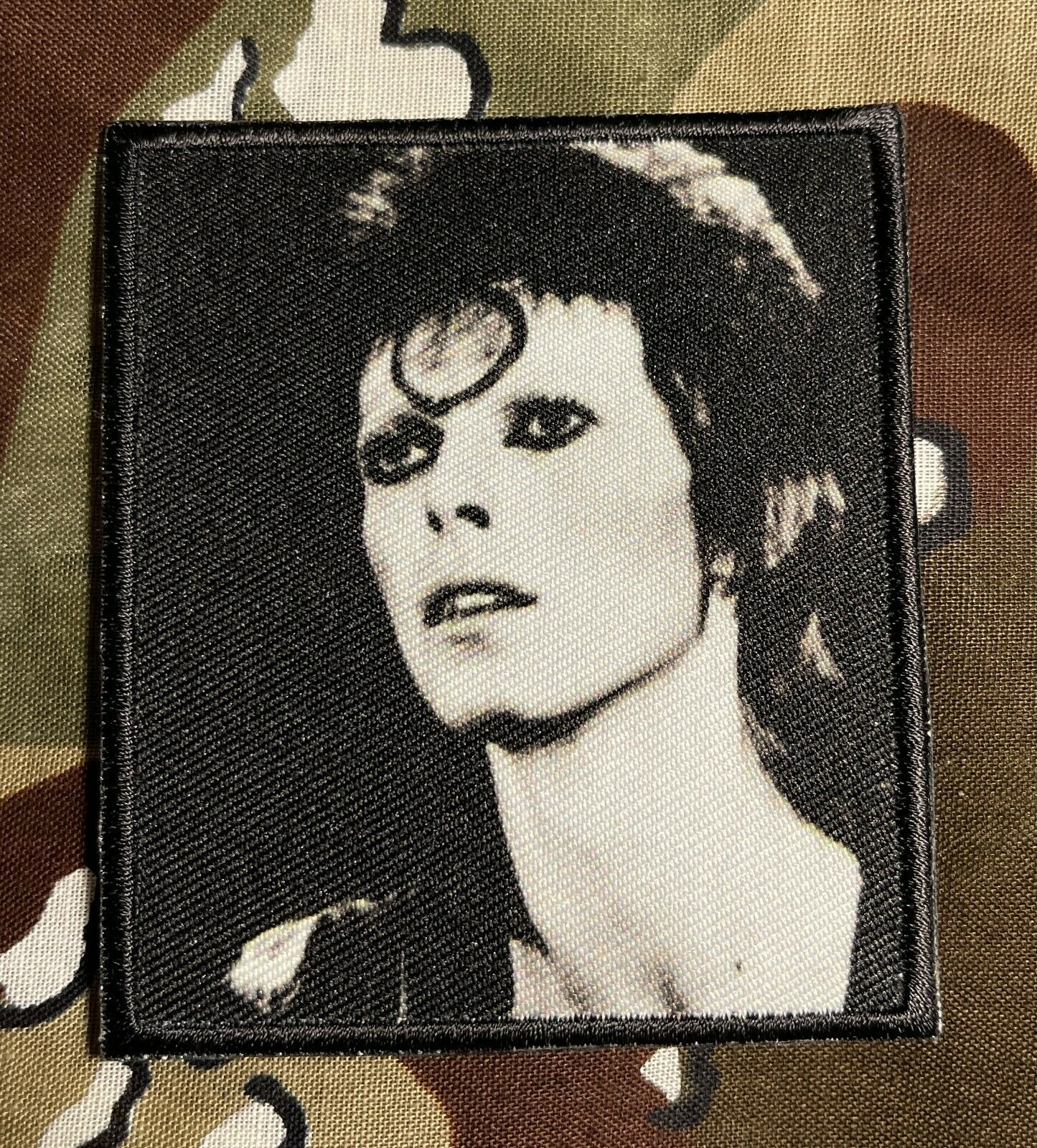 David Bowie Starman Woven Patch B010P