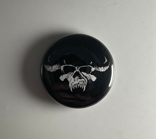 Danzig Skull 1" Button D013B Badge Pin