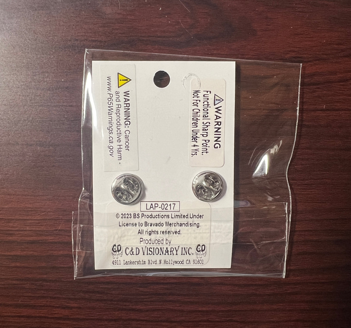 Black Sabbath Master of Reality Logo Enamel Lapel Pin B003PC