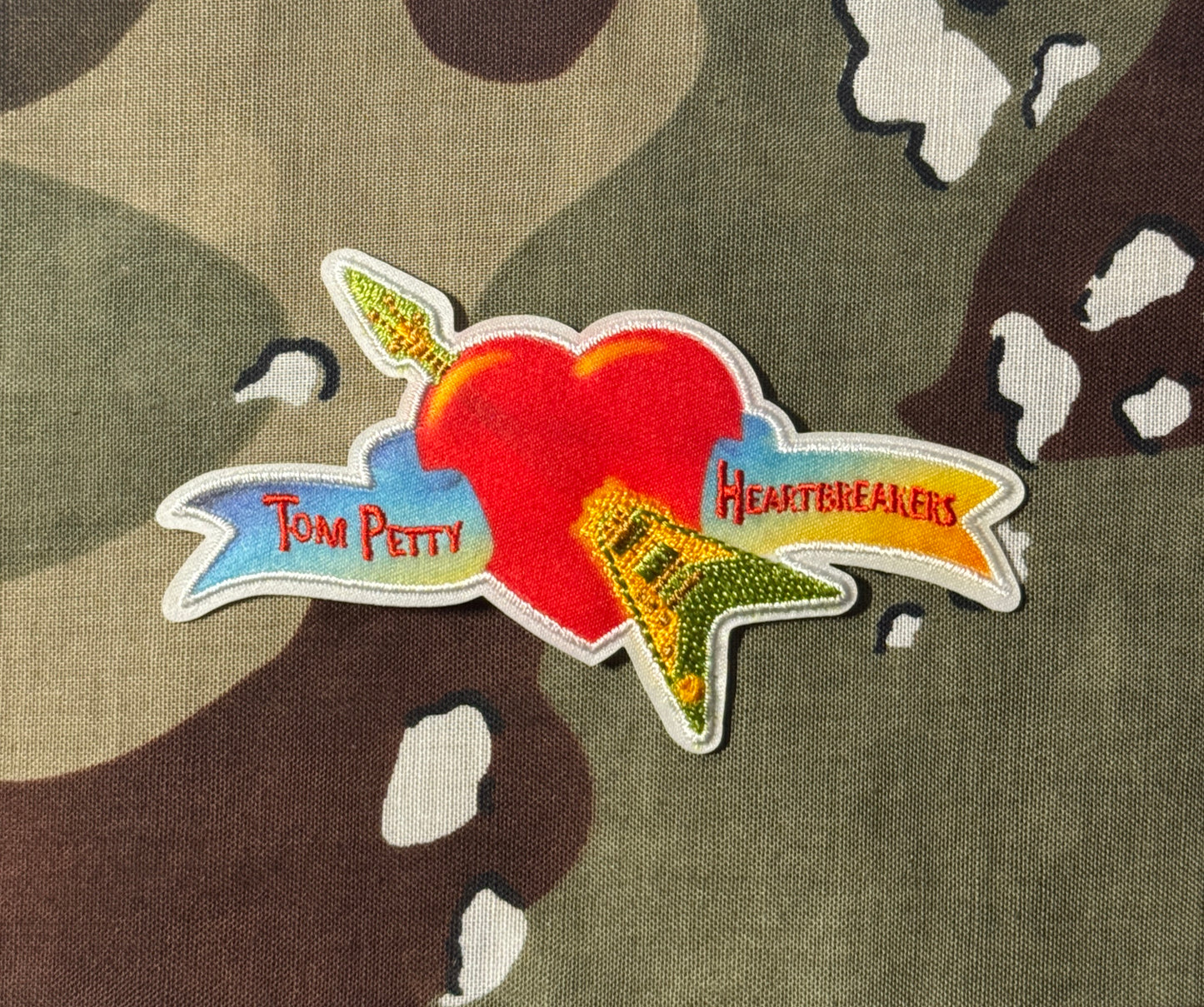 Tom Petty And The Heartbreakers Official Embroidered/Woven Patch P010P