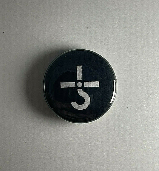 Blue Oyster Cult Symbol BOC 1" Button B011B Badge Pin
