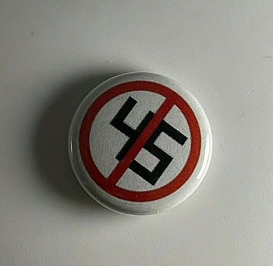 Anti Trump Anti Fascist 45 1” Button A006B Badge Pin