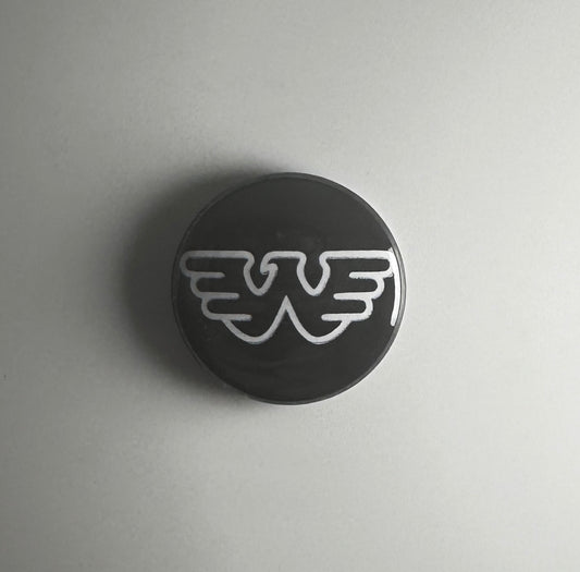 Waylon Jennings Official 1" Button J011B Badge Pin