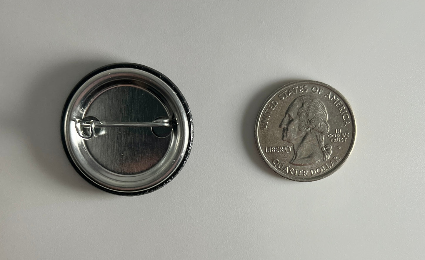 Make Racists Afraid Again 1.25" Button M008B125 Badge Pin
