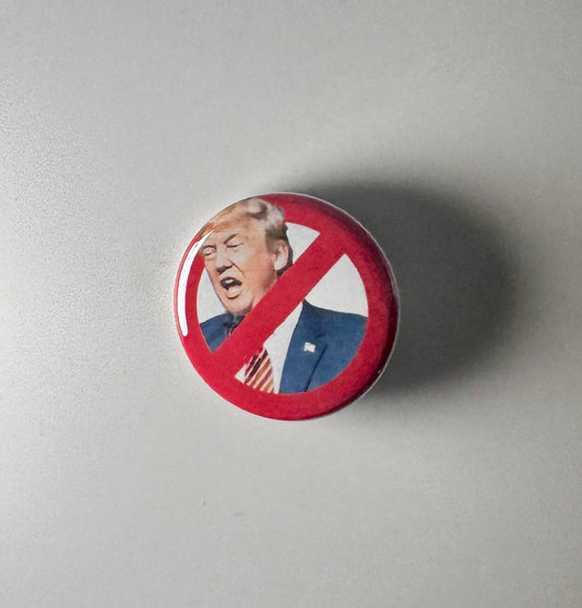 Anti Trump F*ck Donald Trump Anti-Fascist 1.25" Button T003B125 Badge Pin