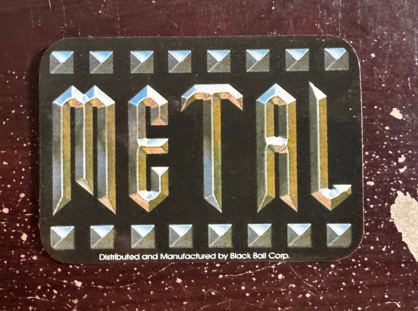 Metal Sticker Large For Heavy Metal Fans Iron Maiden Judas Priest Motorhead