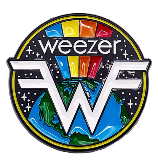 Weezer Enamel Lapel Pin W003PC