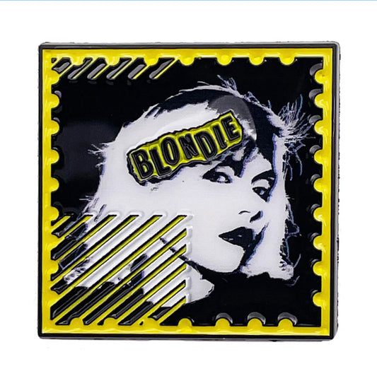 Blondie Enamel Lapel Pin B014PC