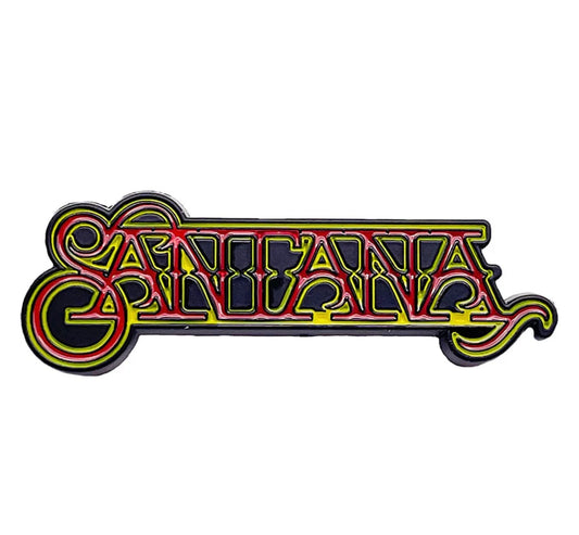 Santana Enamel Lapel Pin Badge