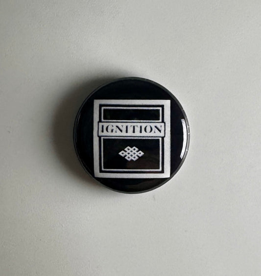 Ignition DC Hardcore 1" Button I011B Badge Pin