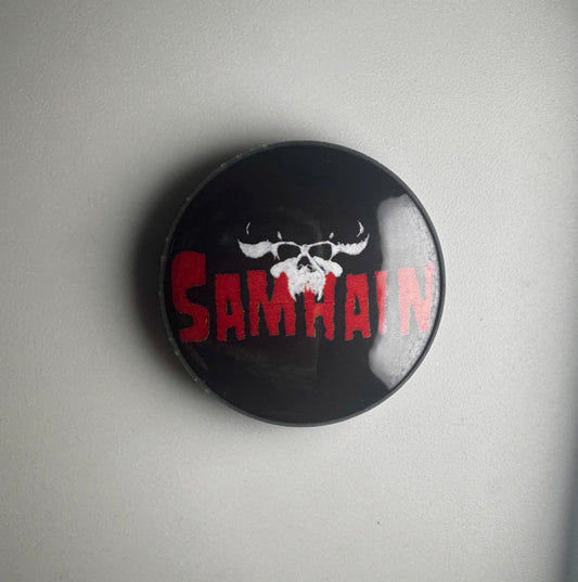 Samhain Logo Punk Rock 1" Button S051B Badge Pin