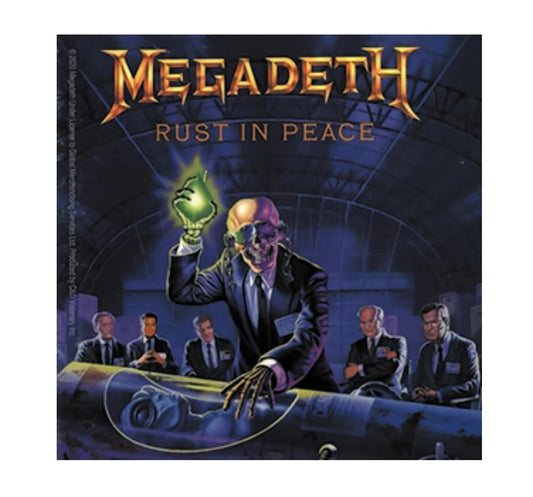 Megadeth Official Rust In Peace Sticker M037S