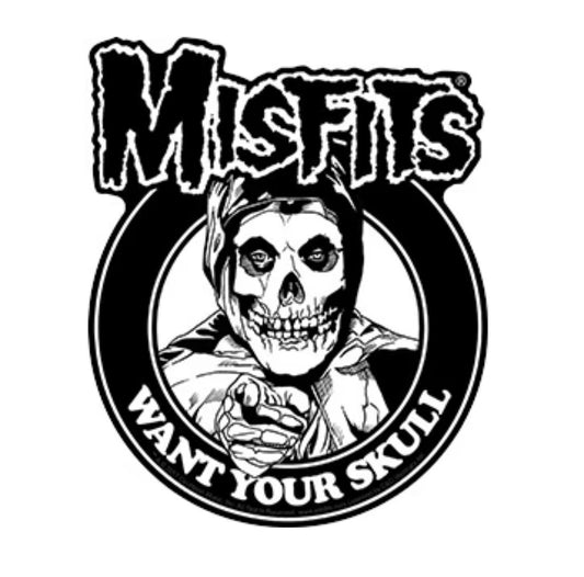 Misfits I Want Your Skulls Sticker M044S
