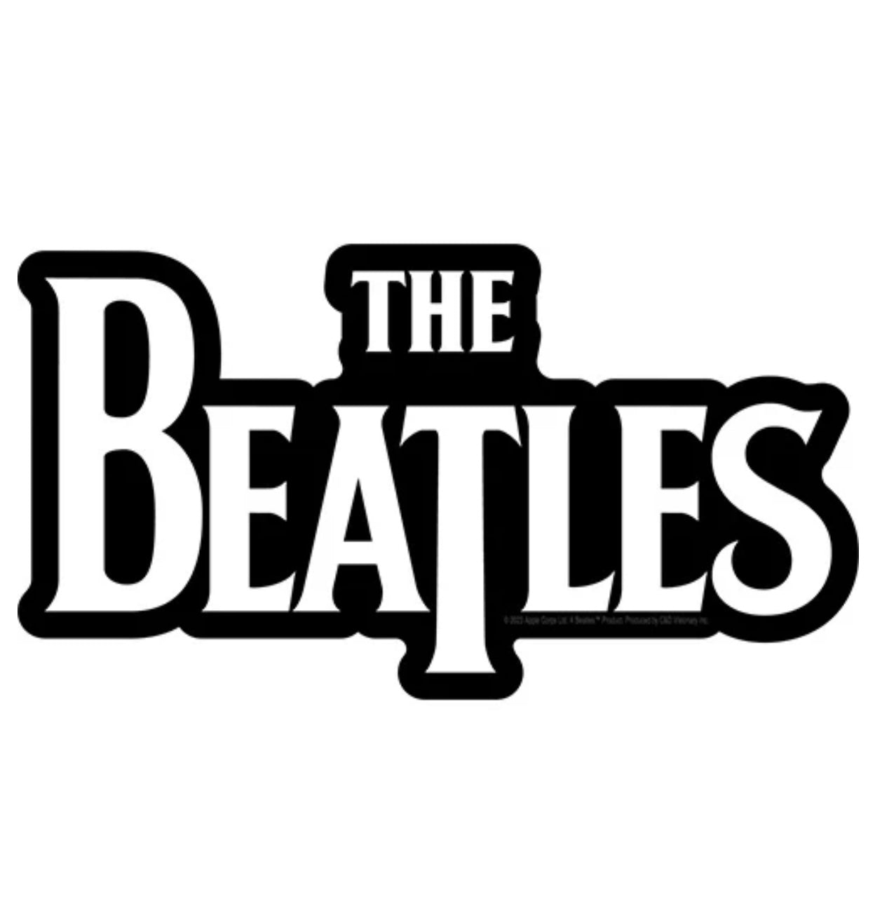 The Beatles Official Logo Sticker B038S