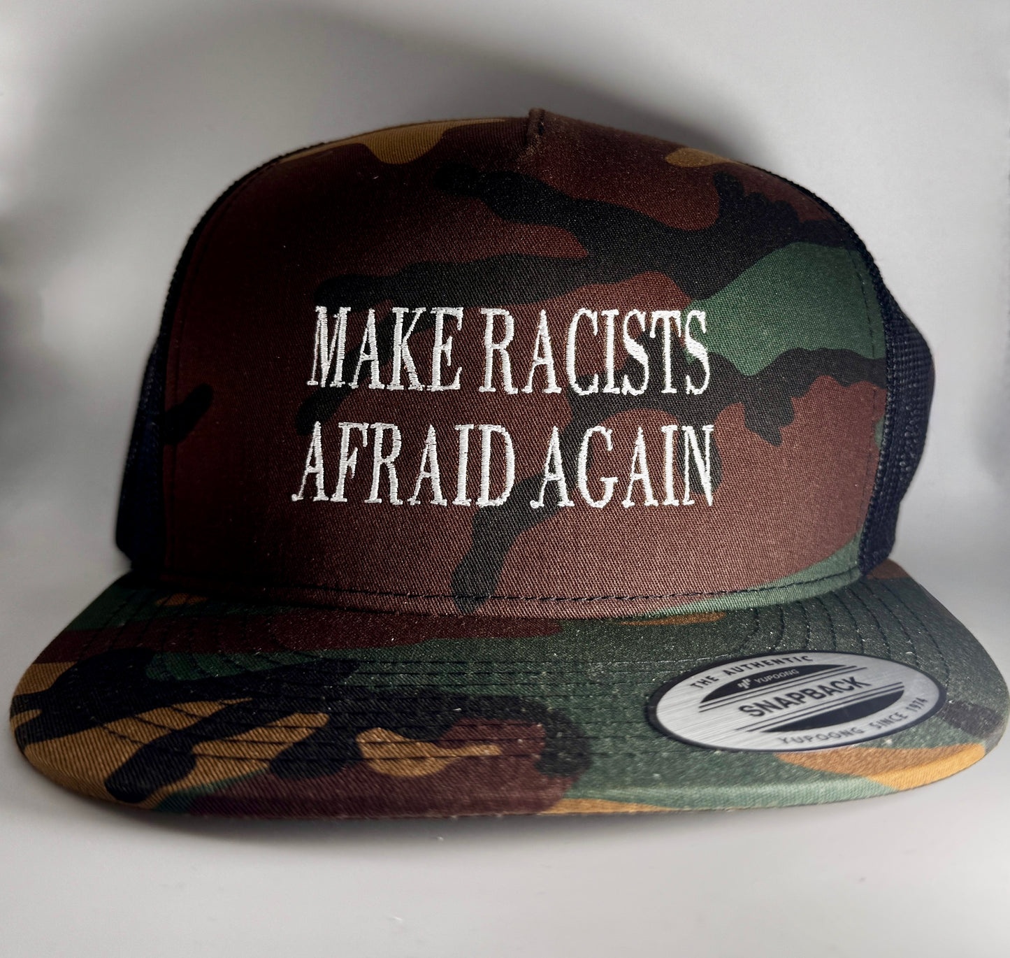 Make Racists Afraid Again Anti Trump Baseball Hat Cap