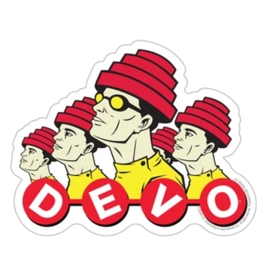 Devo New Wave Sticker D003S