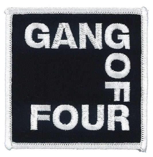 Gang Of Four Official Embroidered Patch G044PP