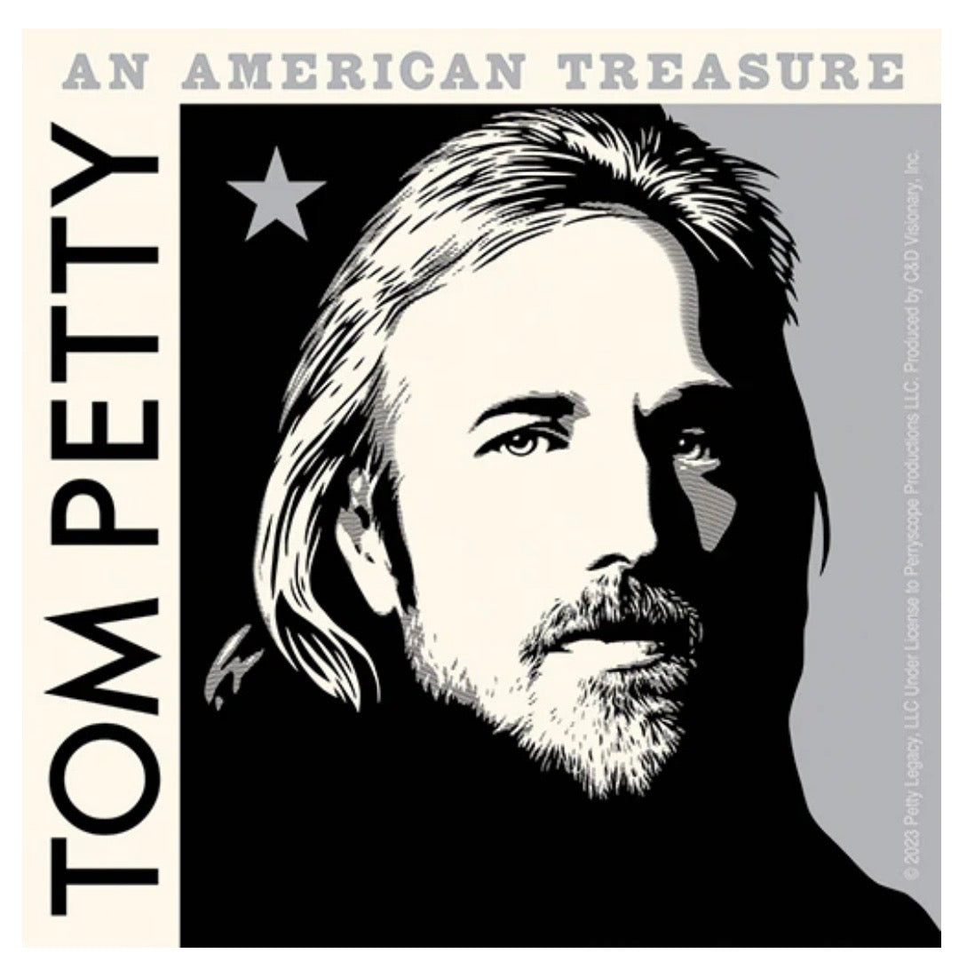 Tom Petty An American Treasure Official Logo Sticker P008S Decal