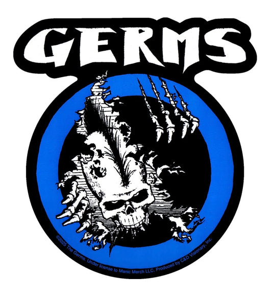 The Germs Punk Rock Sticker G024S