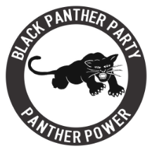 Black Panther Party Panther Power Sticker B001S