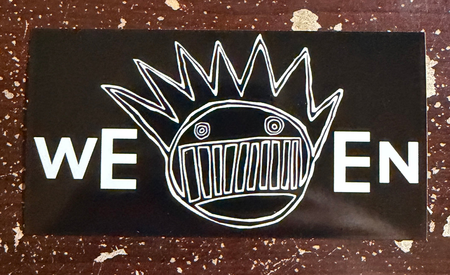 Ween Boognish Sticker W007S