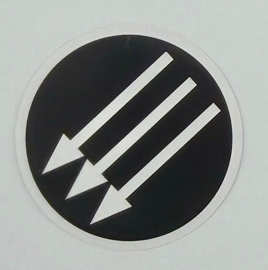 Iron Front Sticker I011S