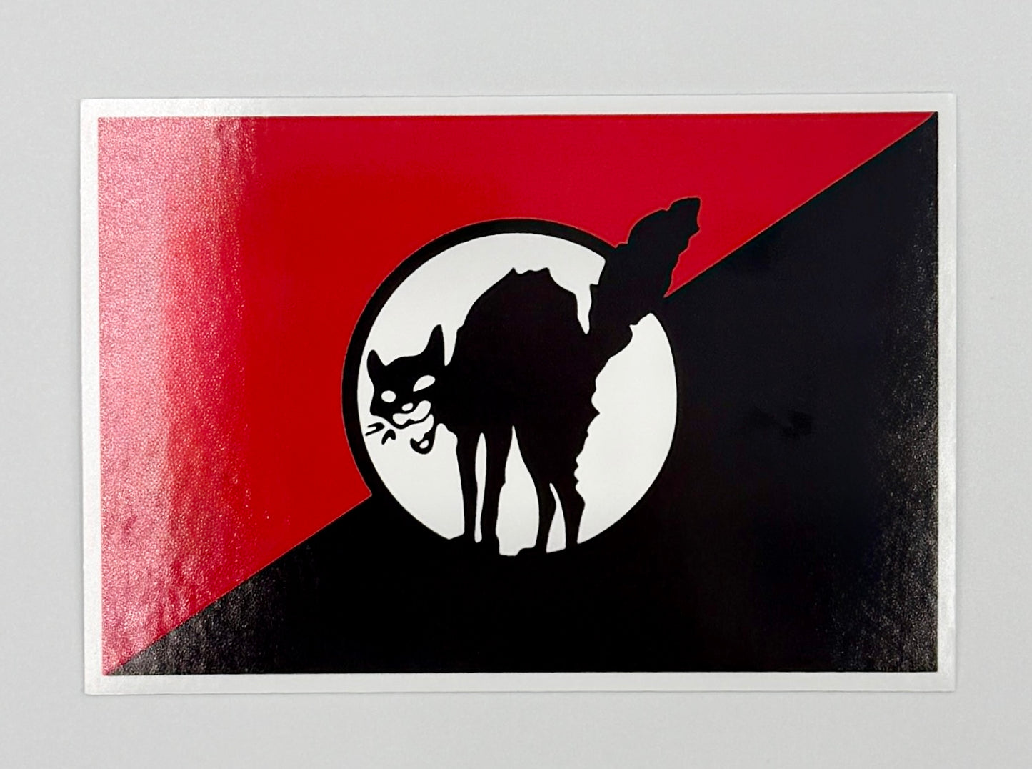 Sabo Cat IWW Antifa Sticker S019S