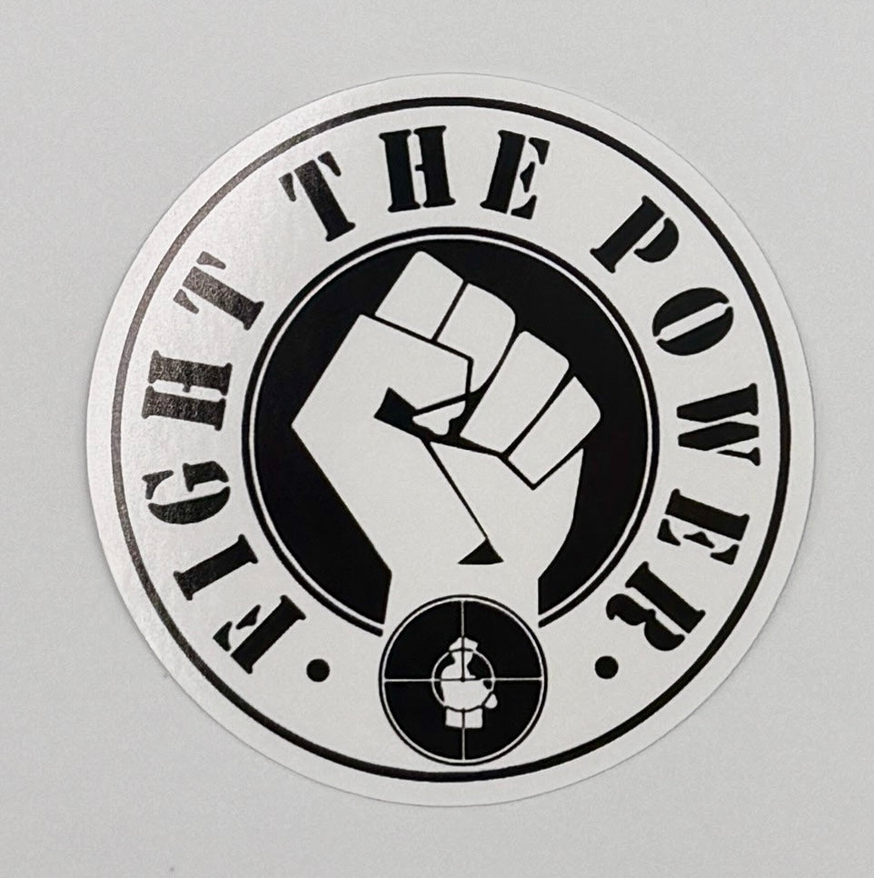 Public Enemy Fight The Power Sticker P017S