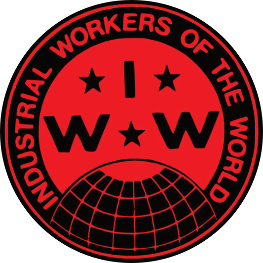 IWW Industrial Workers of the World Socialist Antifa Sticker I010S