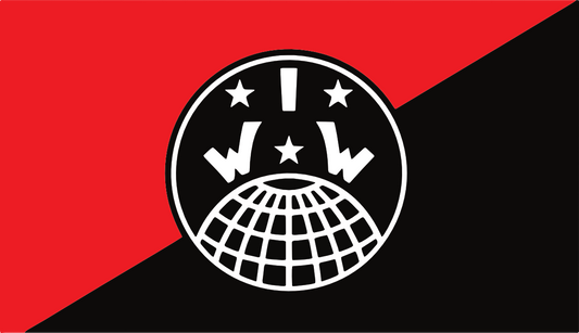 IWW Industrial Workers of the World Socialist Antifa Sticker I012S