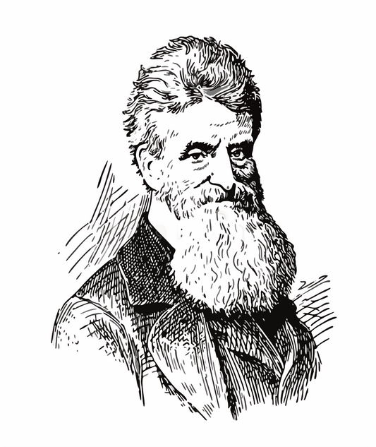 John Brown Abolitionist Antifa Sticker J004S