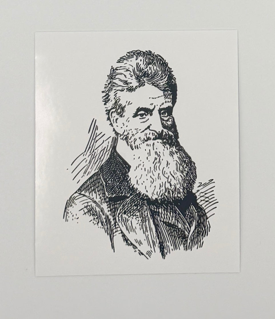 John Brown Abolitionist Antifa Sticker J004S