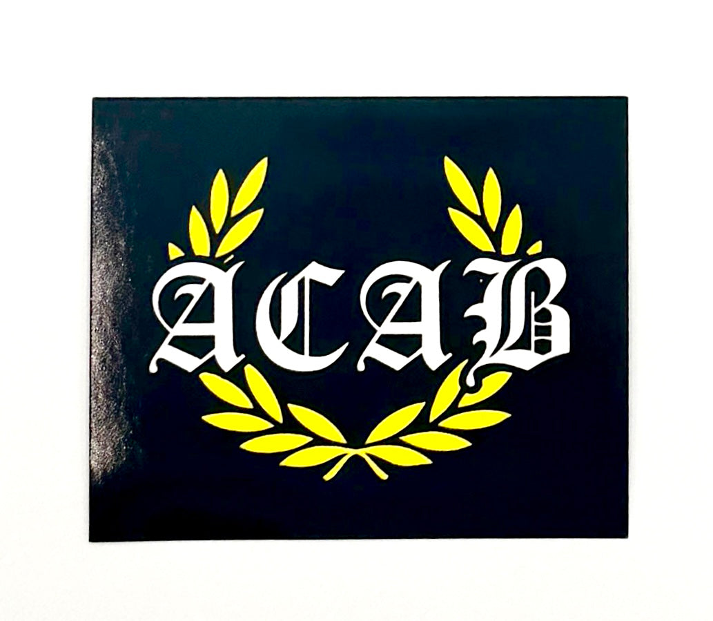ACAB 1312 Fred Perry Antifa Sticker A004S