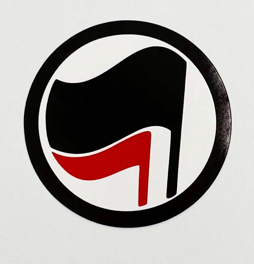 Antifa Antifascist Action Sticker A022S