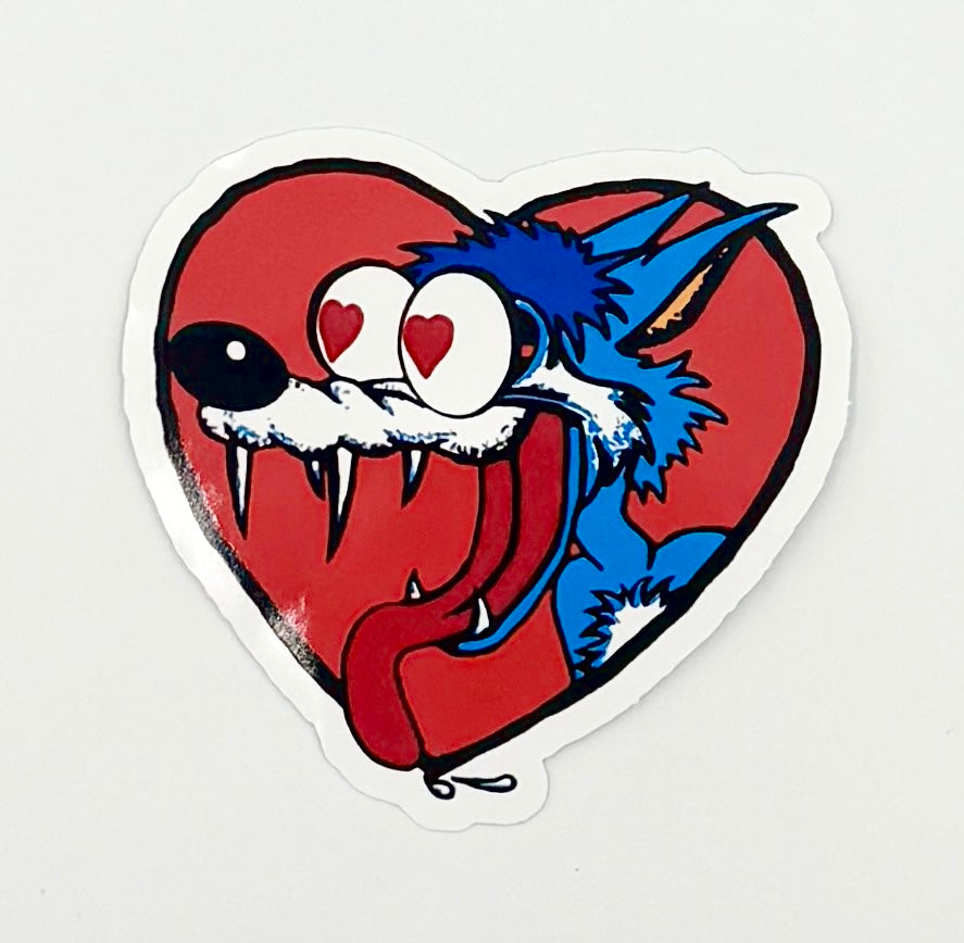 The Jesus Lizard Wolf Sticker J006S