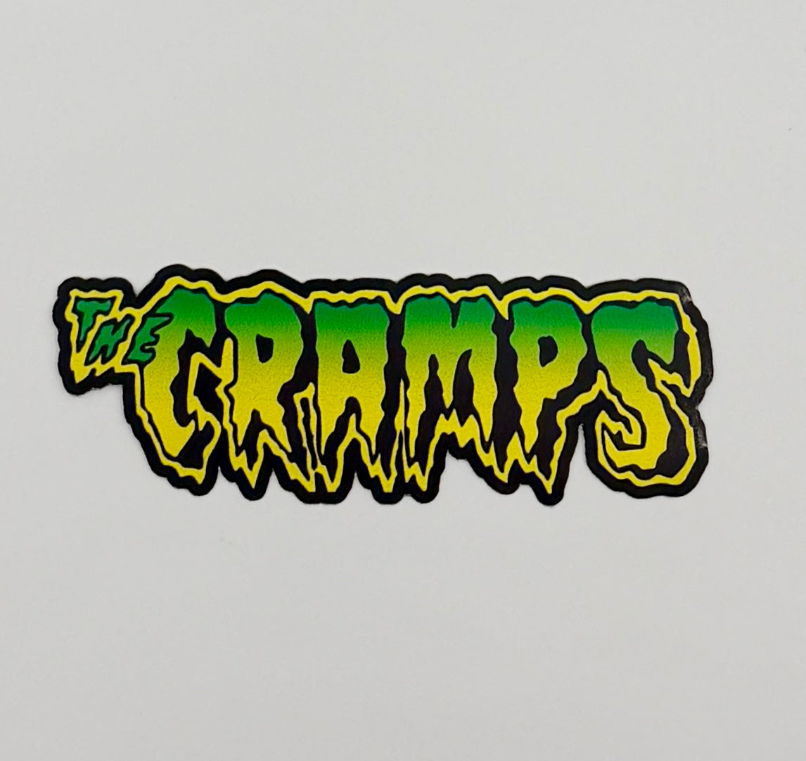 The Cramps Logo Sticker C001S
