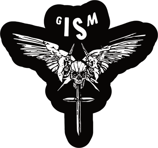 GISM Anarchy Violence Sword Sticker G025S