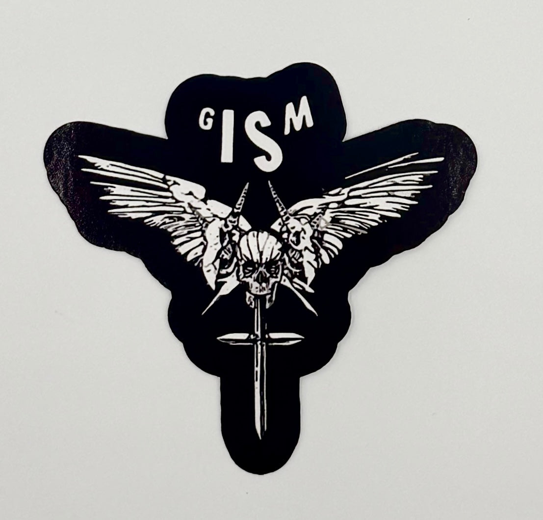 GISM Anarchy Violence Sword Sticker G025S