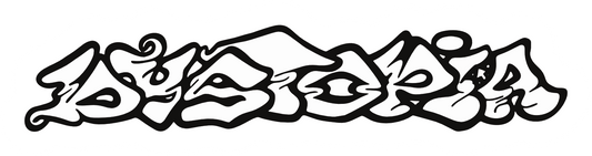 Dystopia Logo Sticker D023S
