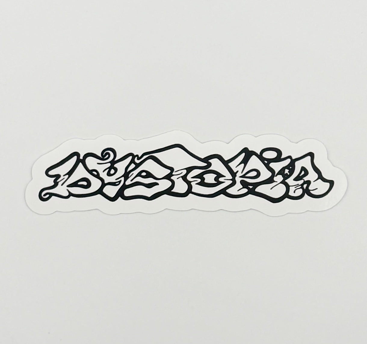 Dystopia Logo Sticker D023S