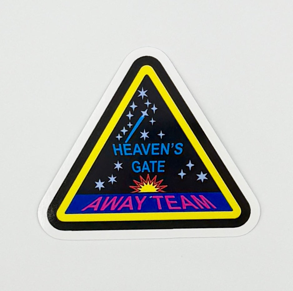 Heaven's Gate Away Team Sticker H001S