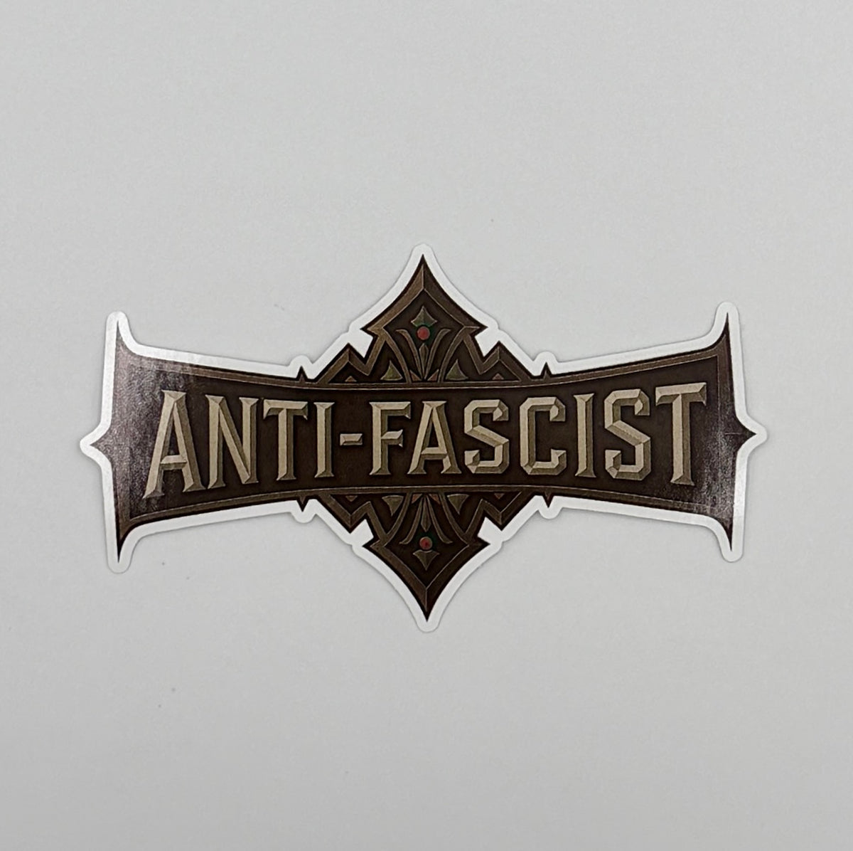 Anti-Fascist Death Metal Antifa Sticker A018S