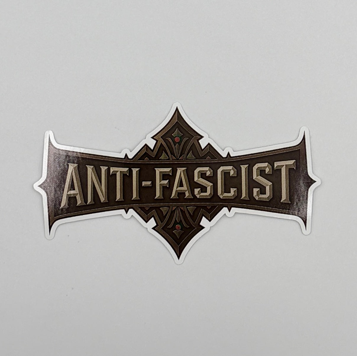 Anti-Fascist Death Metal Antifa Sticker A018S