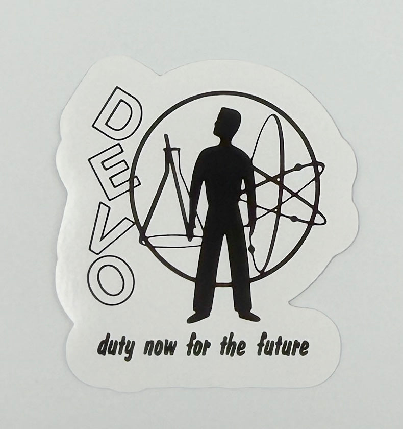 Devo Duty Now For The Future Sticker D024S