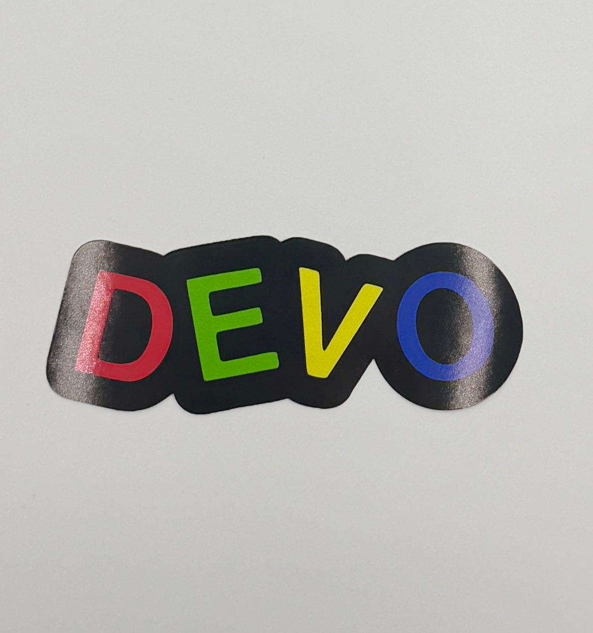 Devo Logo Sticker D026S