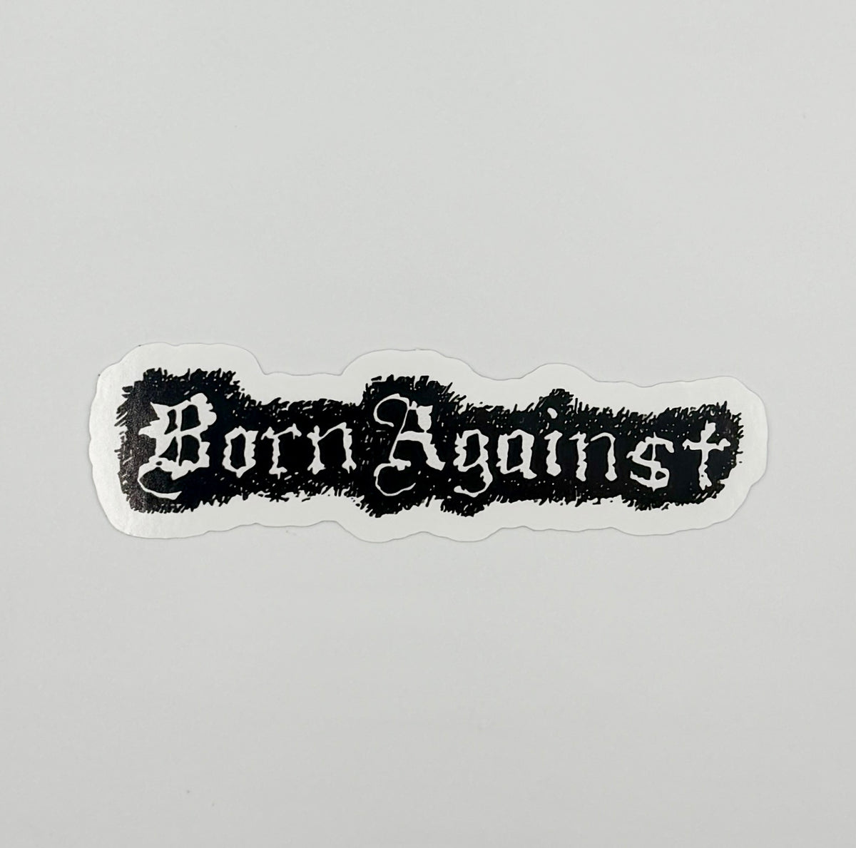 Born Against Hardcore Punk Rock Logo Sticker B042S