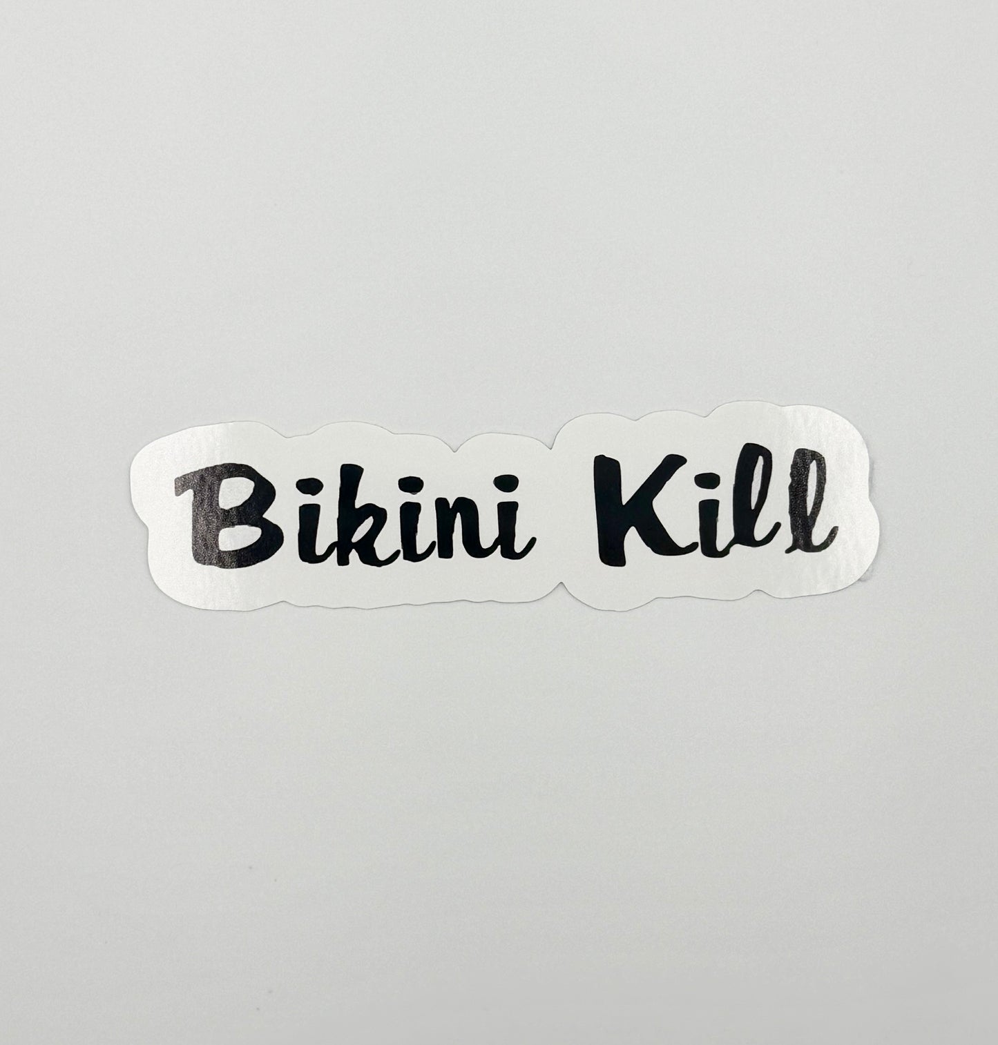 Bikini Kill Punk Rock Logo Sticker B043S